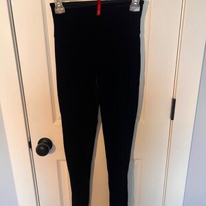 SPANX Black Leggings with Red Tag